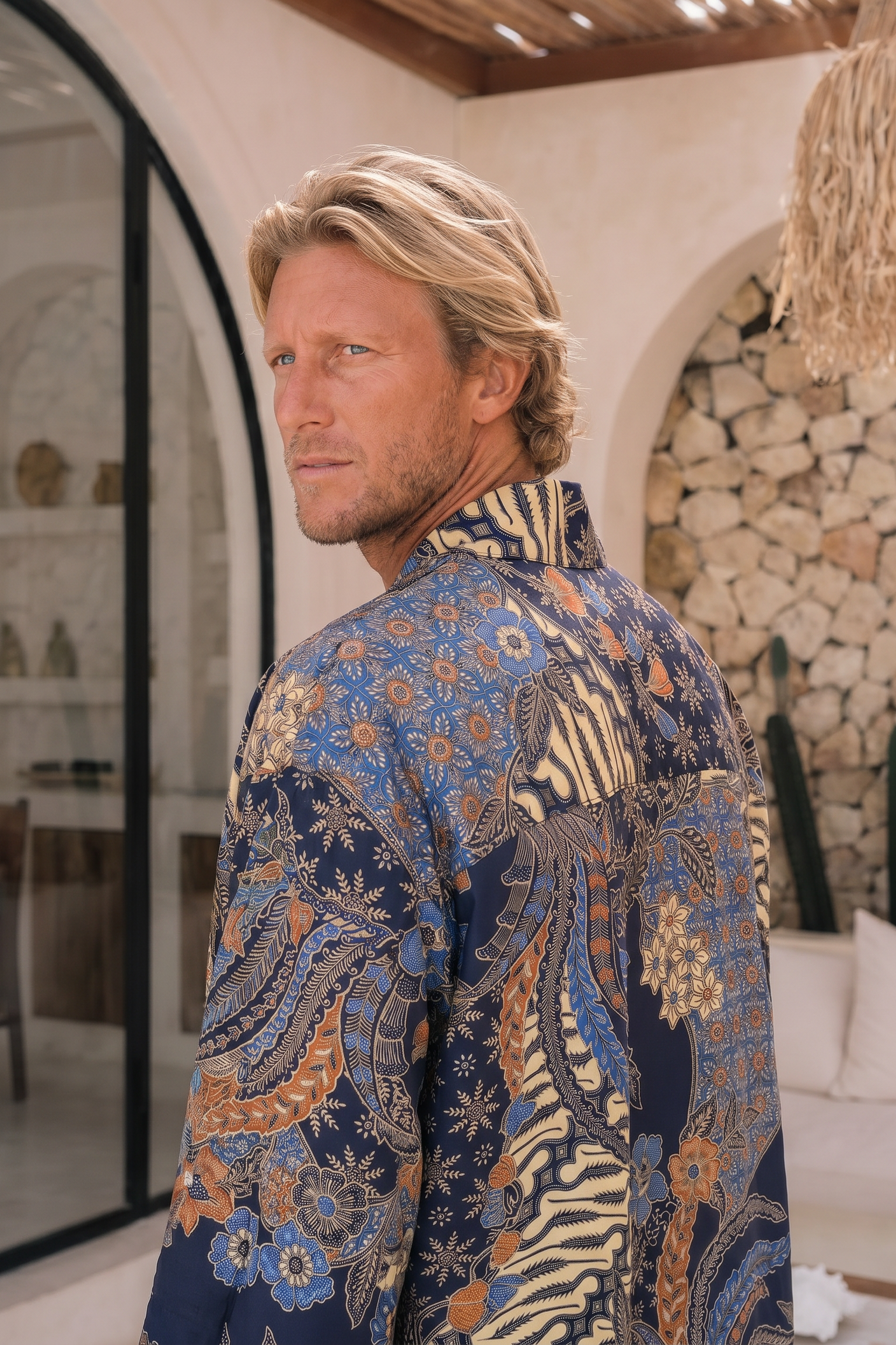 Samudra Men's Kimono Robe