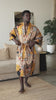 man wearing mens satin silk kimono robe Sorga